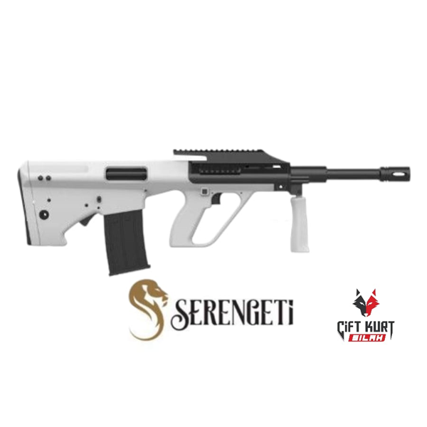 Serengeti AUG 12 Beyaz Bullpup Şarjörlü Otomatik Av Tüfeği